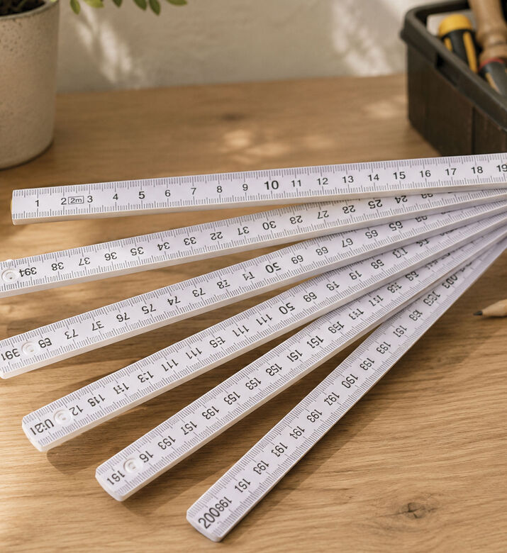 Home Deco and More Folding Ruler Two Meter, Packshot View