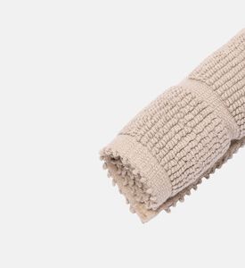 Home Deco and More Diva Cotton Bath Mat, Grey, 60x90-cm, Packshot View