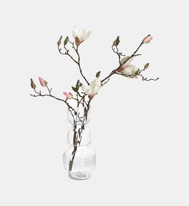 Three-layer Clear Glass Vase