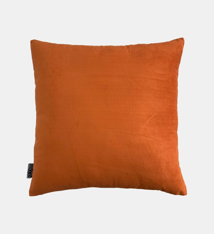 Lurex Floral Embroidered Cushion