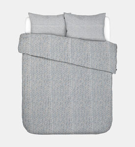 Home Deco and More Single Pure Cotton Knitcape Duvet Cover 4-piece Set, Multicolor, 200x200-cm, Packshot View