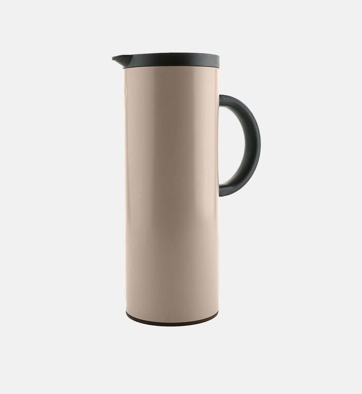 Excellent Houseware Insulated Vacuum Jug, Taupe, 1-l, Packshot View