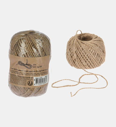 Jute Rope Ball 2-piece Set