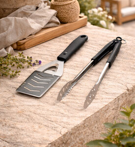 Vaggan Stainless Steel Bbq Tools 2-piece Set, Packshot View
