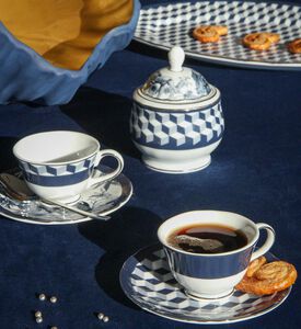 Versailles Coffee Cup Saucer Set