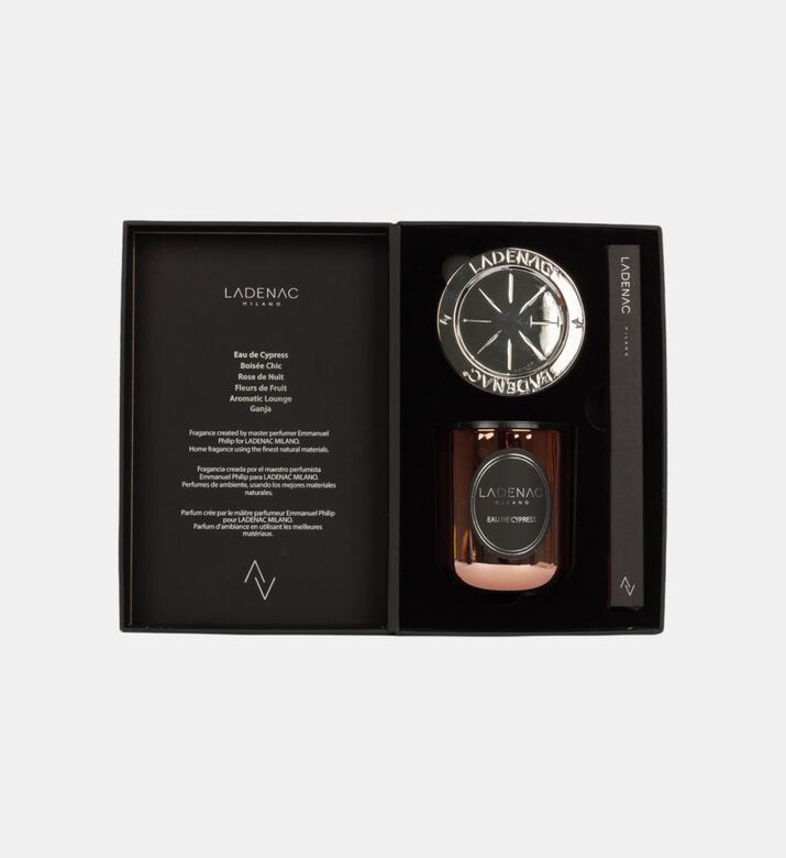 Ladenac Eau De Cypres Marble Candle Jar 30 Cl, Packshot View