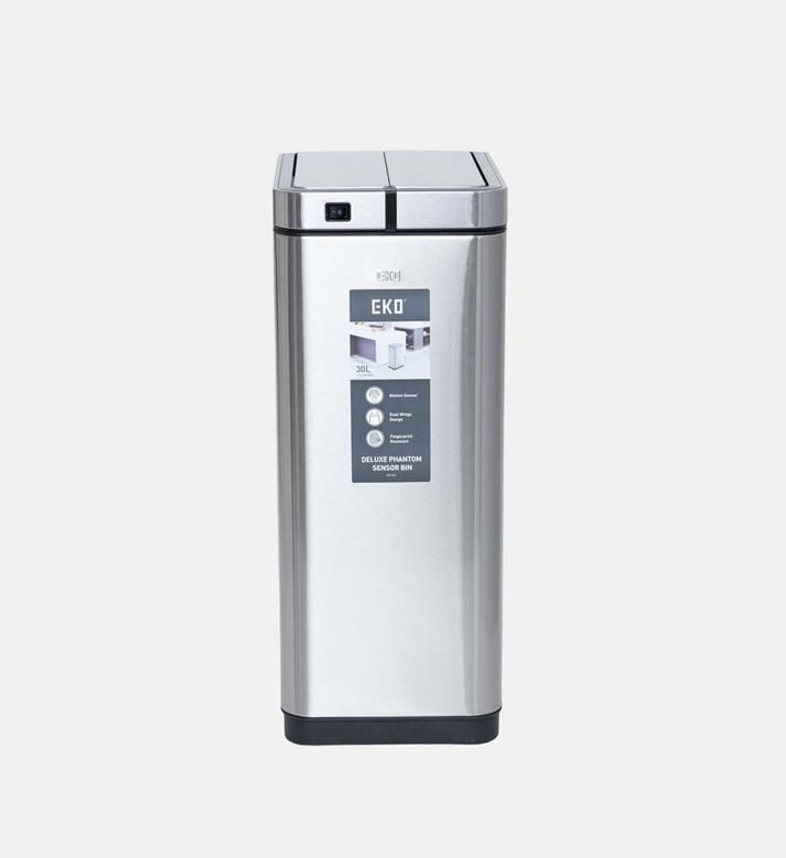 Eko Deluxe Phantom Motion Sensor Trash Can - 30 L, Packshot View