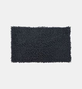 Bathroom Solutions Cotton Bathroom Mat, Dark-grey, Packshot View