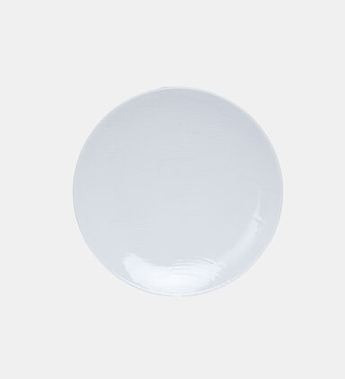 Dessert Wave-engraved Plate - 24 Cm