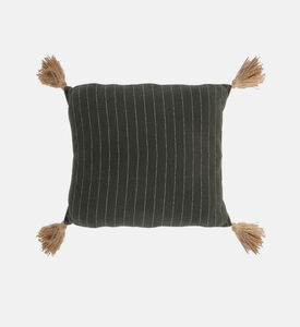 Home and Styling Tassels Square-shaped Cushion, Packshot View