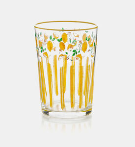 Home Deco and More Strawberry-print Drinking Glass, Packshot View