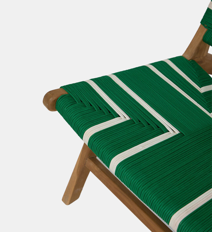 Catania Teak Rope Lounge Chair