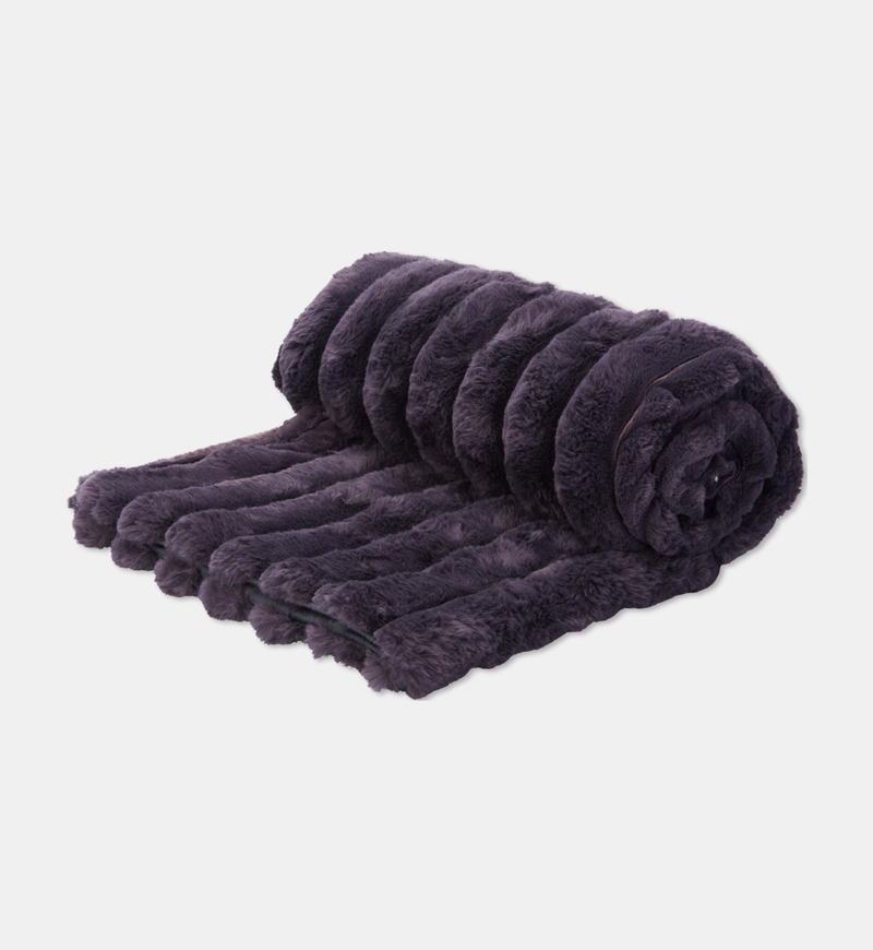 Plaid Woven Throw Blanket