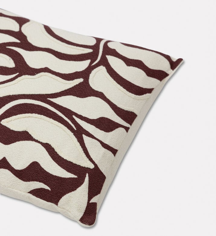 Home Deco and More Tula Printed Chenille Yarn Cushion, Packshot View