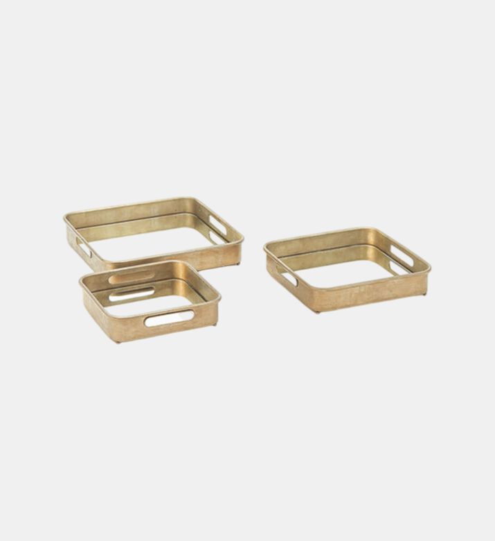 Rectangular-shape Tray Set