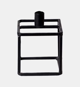 Metal Cube 1-candle Holder