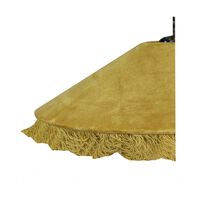 Gold Velvet Fabric Pendant Lamp