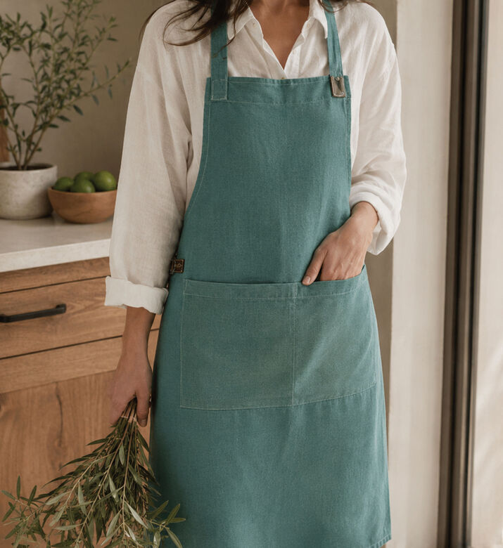 Excellent Houseware Cotton Cooking Apron, Packshot View