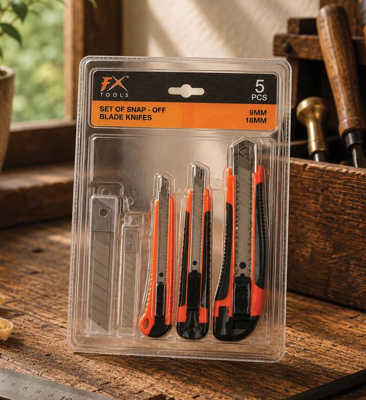 Home Deco and More Cutter 5-piece Set, Packshot View