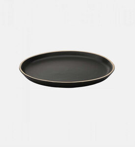Porcelain Skall Matt Dinner Plate