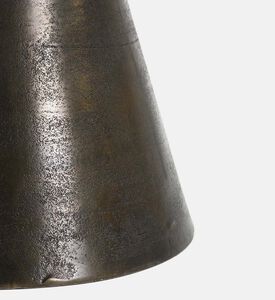 Light and Living Pajsa Metal Bronze Finish Side Table, Packshot View