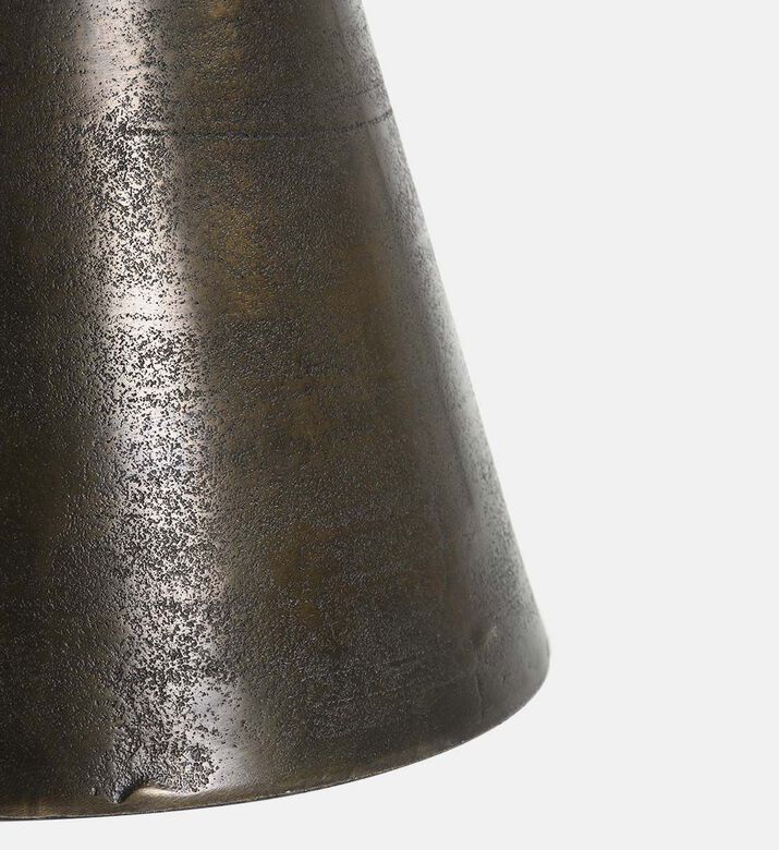 Light and Living Pajsa Metal Bronze Finish Side Table, Packshot View