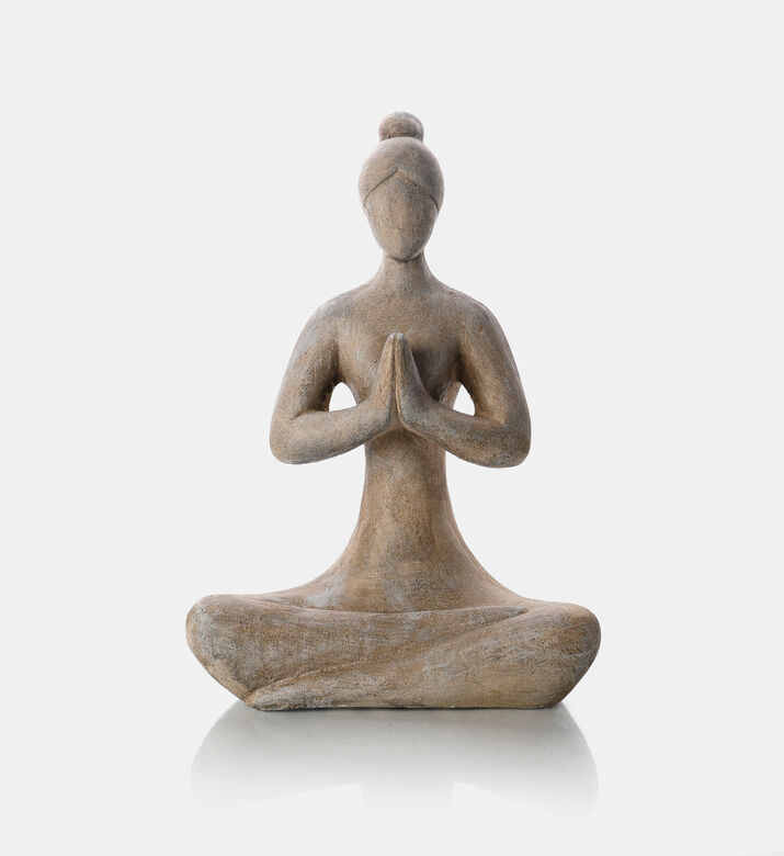 Yoga Lady Decorative Sculpture