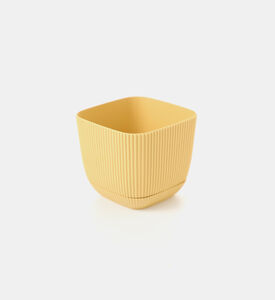 Square Ribbed Flowerpot