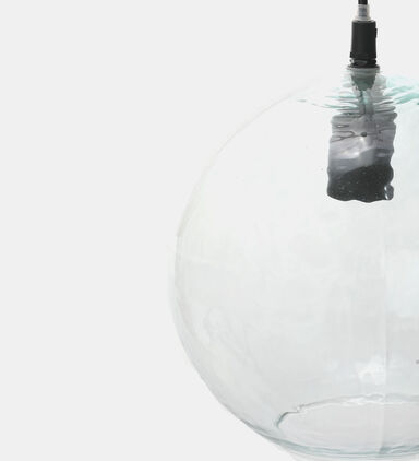 Recycled Glass Globe Pendant Lamp
