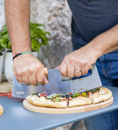 Pozzello Steel Coupe Pizza Cutter