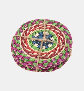 Natural Seagrass 4-piece Coaster Set