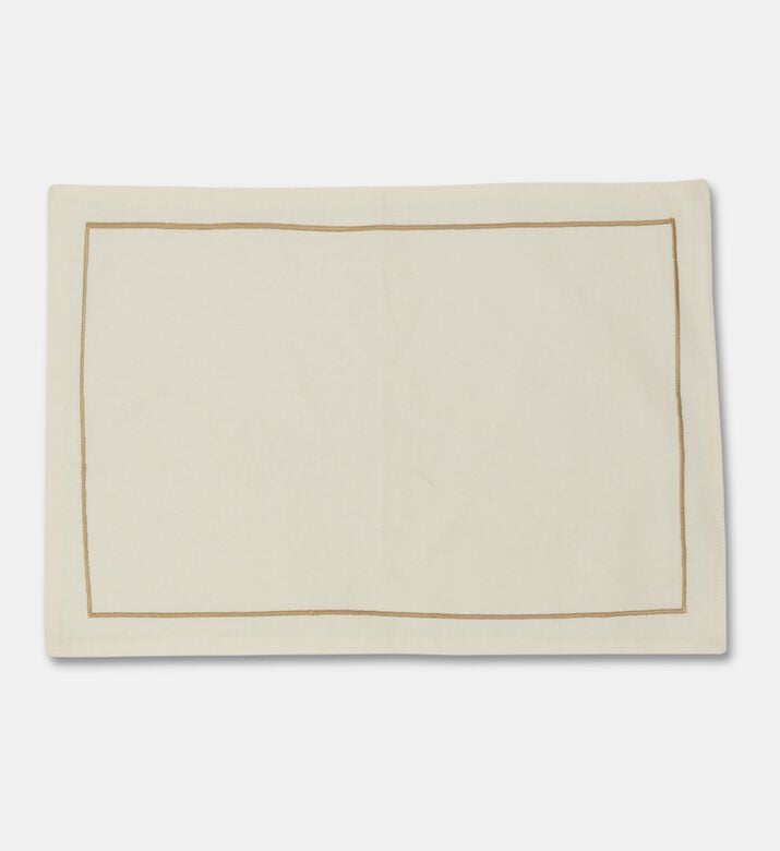 Home Deco and More Chic Embroidered Table Mat, Packshot View