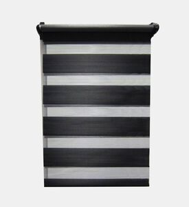 Luance Day-night Blind Curtain, Black, 120x180-cm, Packshot View