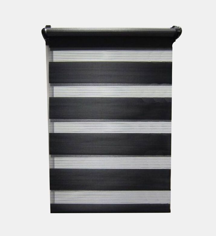 Luance Day-night Blind Curtain, Black, 120x180-cm, Packshot View