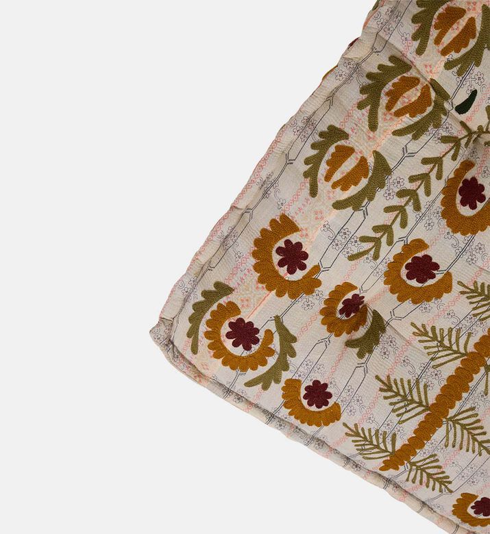 Poni Embroidered Futon Mattress 195x90x15 Cm