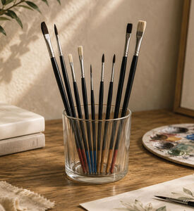 Franpin Watercolor Paint Brush 10-piece, Packshot View