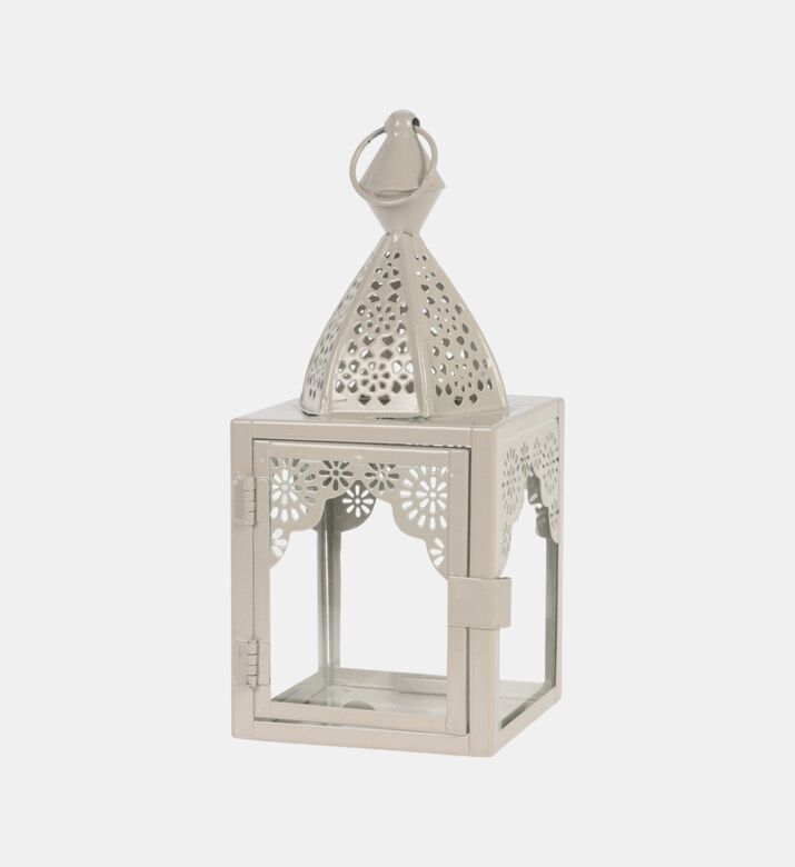 Iron Glass Panels Lantern
