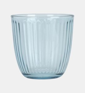 Ribbed Drinking Glass