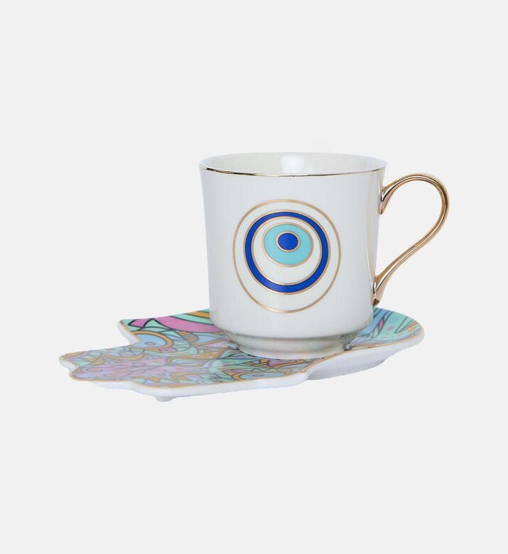 Eye Cup Hamsa Tray 2-piece Set