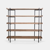 Tesore Shelf Pine Bookcase