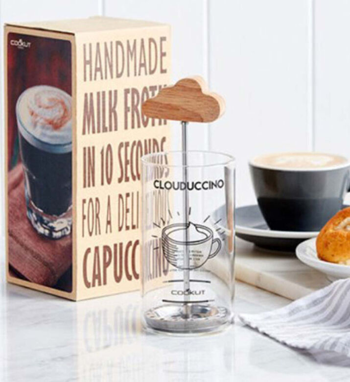 Cookut Stainless Steel Plastic Milk Frother, Packshot View