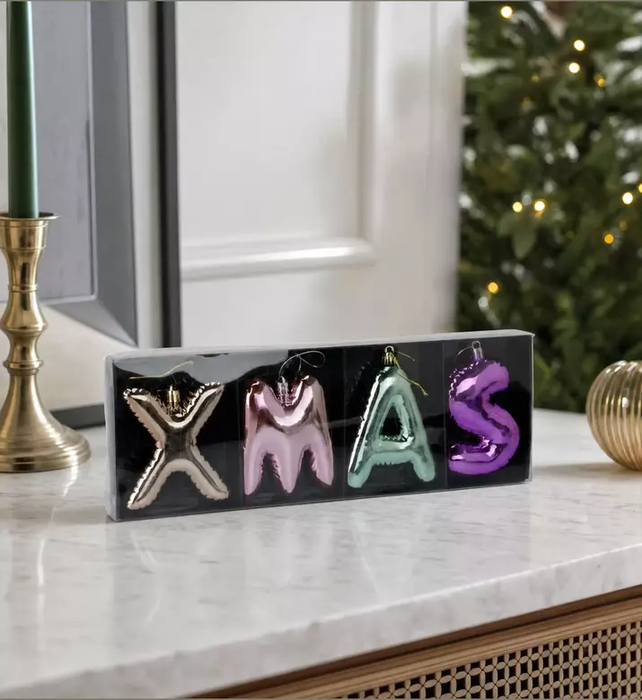 Home Deco and More Christmas Colored Ornament, Model View