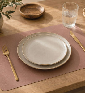 Kela Rectangular Table Placemat, Beige, Packshot View