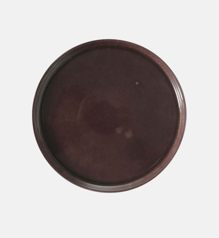 Home Deco and More Ceramic Trimmedmed Dessert Plate, Packshot View