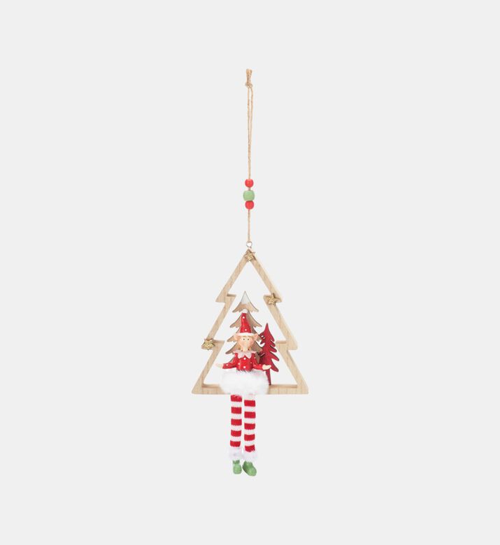Home Deco and More Elf Hangdeco In Tree, Packshot View