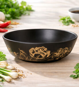 Essenza Bowl Masterpiece Large, Dark-green, 23-cm, Packshot View