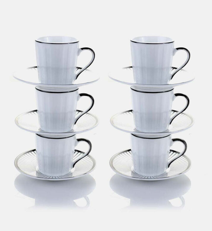 Home Deco and More St Germain Coffee Cups 6-piece Set, Packshot View