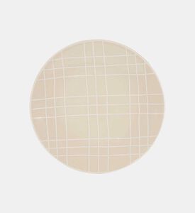 Home Deco and More Checkered Dessert Plates 4-piece Set, Packshot View