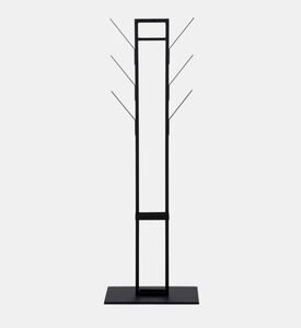 Home Deco and More Winson Double Coat Hanger, Black, Packshot View