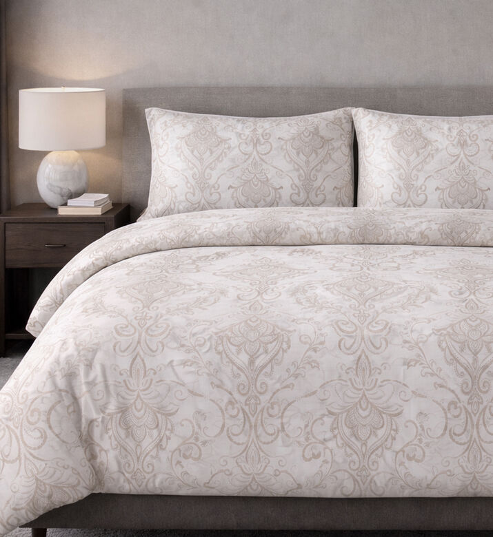 Home Deco and More Cotton Padded Mattress Protector, Multicolor, 220x240-cm, Packshot View